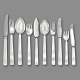 Georg Jensen, Sigvard Bernadotte; Barnadotte silver cutlery, complete for 6 
persons, 71 pieces Georg Jensen, Sigvard Bernadotte; Barnadotte silver cutlery, complete for 6 
persons, 71 pieces